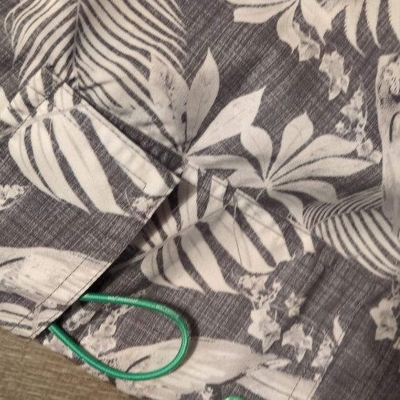 Havana Jim Palm Tree Cargo Swim Trunks Size Large - Picture 4 of 7